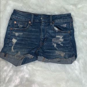 American Eagle Distressed Shorts